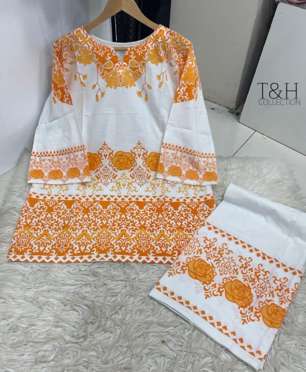 T&H Cotton digital print 2pc - Image 3